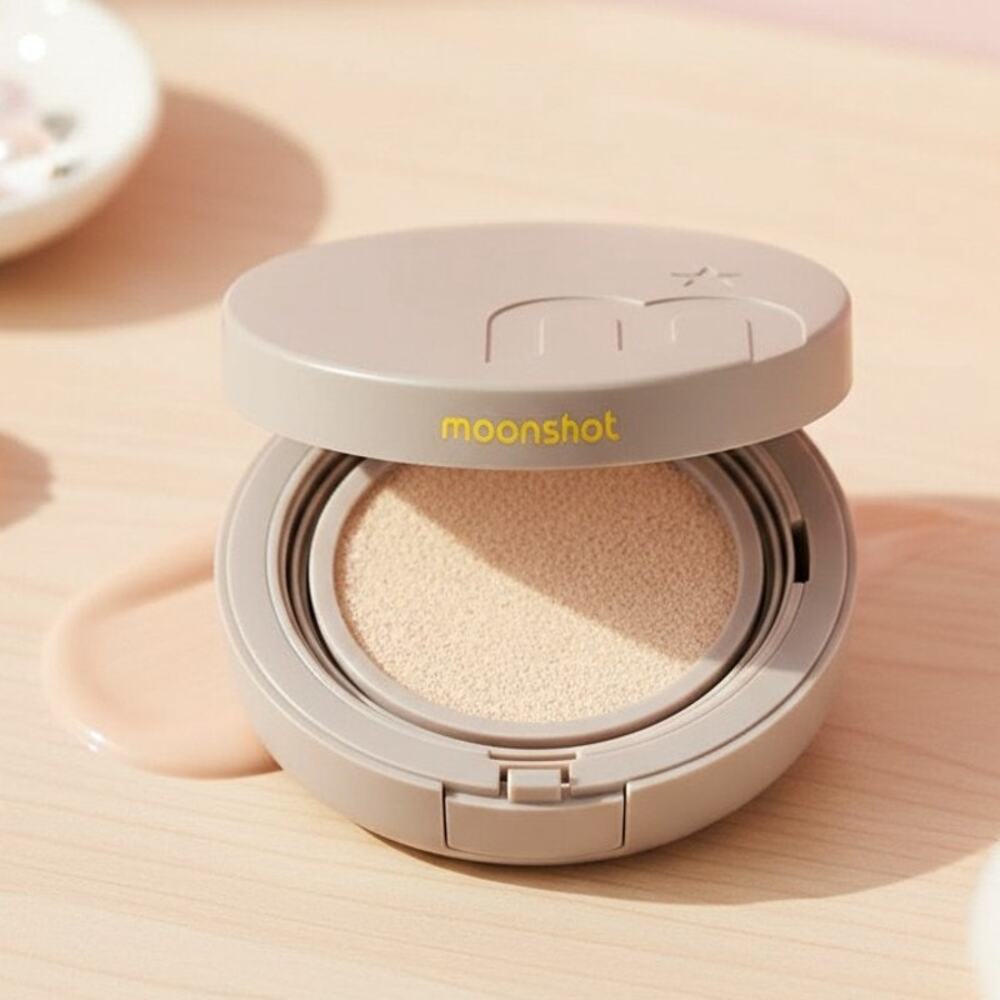 MOONSHOT KOREA Conscious Fit Cushion Foundation Medium Coverage Cosmic Cream 12g